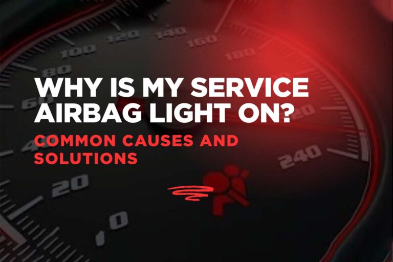 Why Is My Service Airbag Light On? Common Causes and Solutions