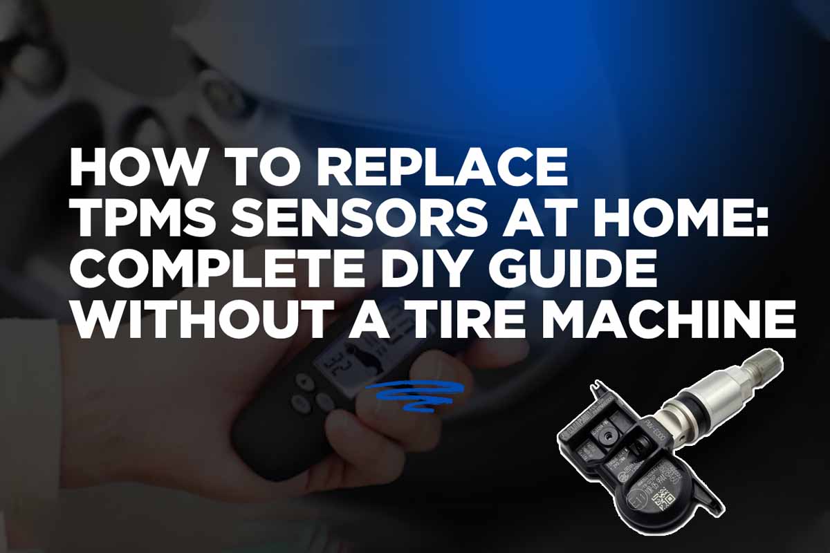How to Replace TPMS Sensors at Home: Complete DIY Guide Without a Tire Machine